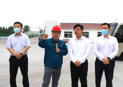 潍坊市委书记刘运一行莅临CA88医药下属山东CA88药业调研指导